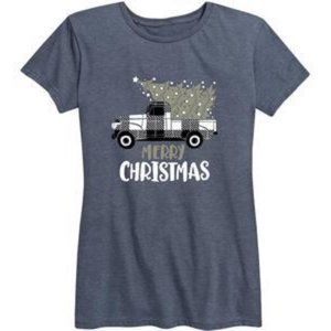 Instant Message Farmhouse Rustic Christmas Tees